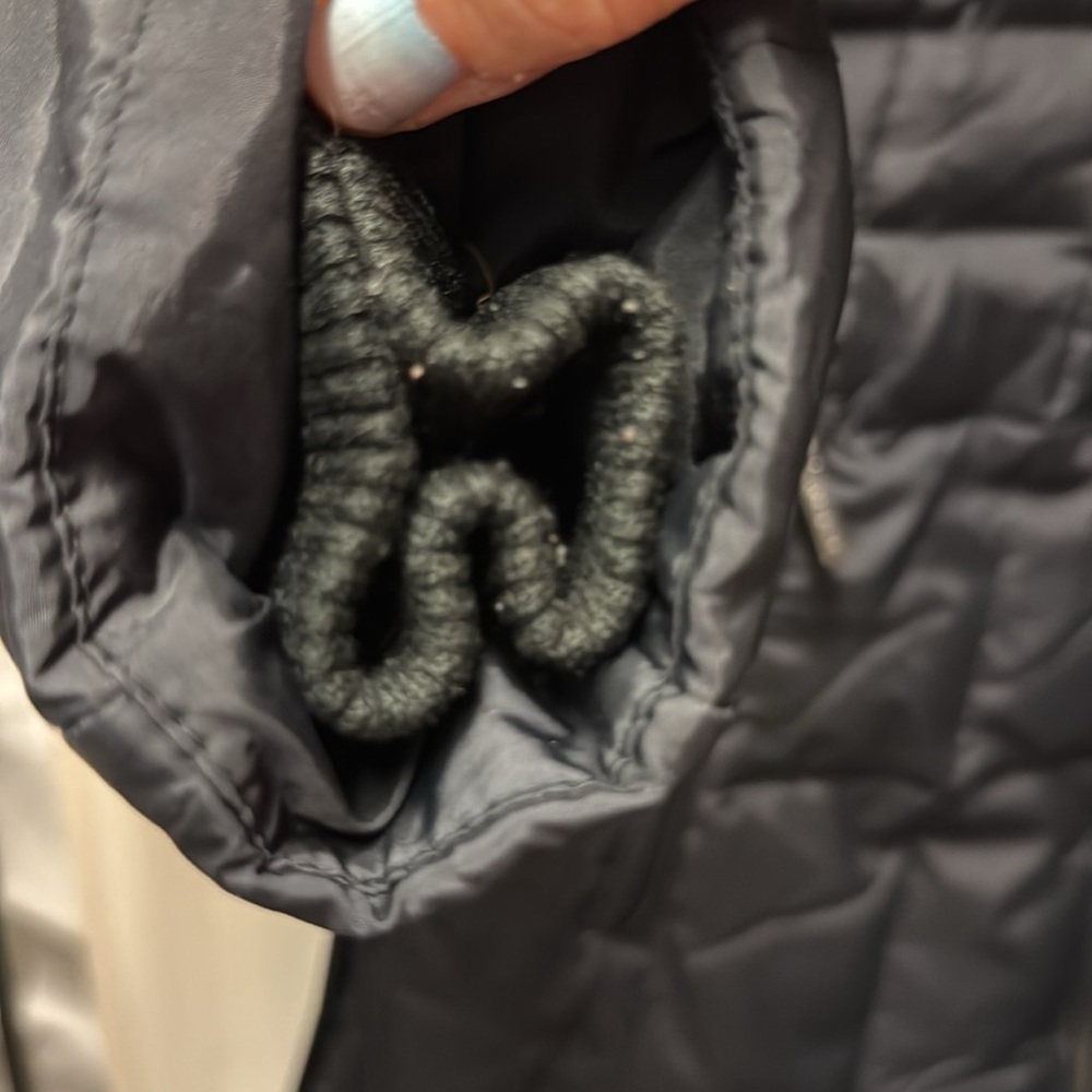 Ann Klein puffer long coat - Picture 4 of 8